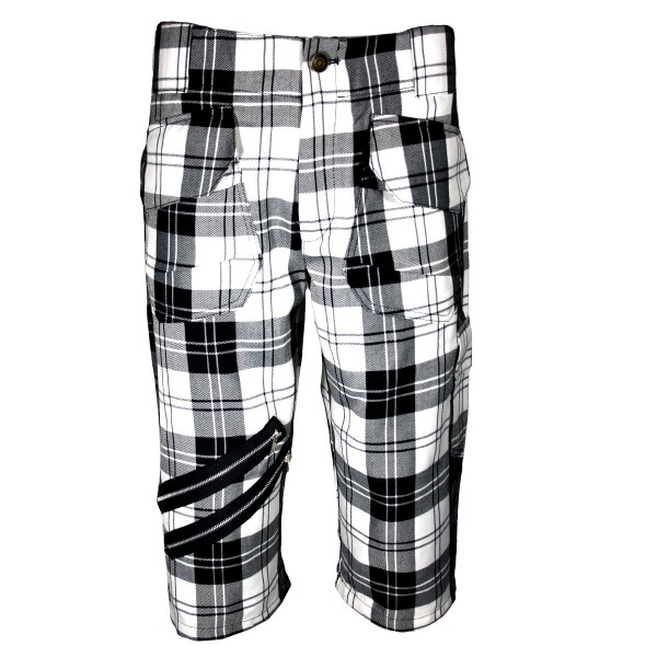 Shark Bermuda White Tartan (nur noch Gr. XS)