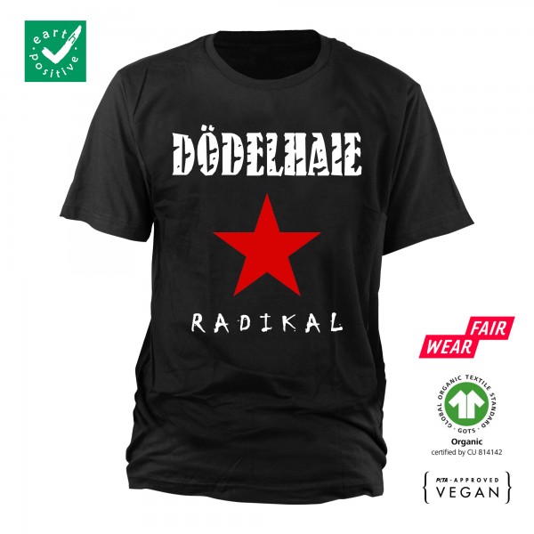 Dödelhaie - Radikal black Bio T-Shirt